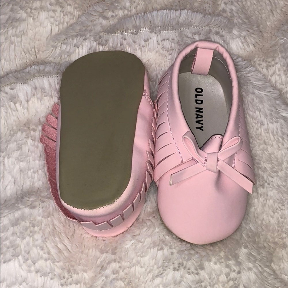 Size 6-12 months Pink Baby Shoes - Picture 5 of 8